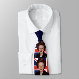 Gravata Margaret Thatcher - primeiro ministro inglês