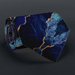 Gravata Marinho Azul Coluna do Pescoço Dourado Mármore Gli<br><div class="desc">Gravação no Pescoço com Marinho Azul de Gemstone Marble Geode Glitter Glitter Birthday - Aniversário ou Gravatas de Casamento / Presente - Personalizado - Adicionar Sua Carta / ou Nome - Texto / mais - Faça seu presente especial - Redimensionar e mover ou remover e adicionar texto / elementos com...</div>