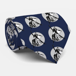 Gravata Marinho Blue Ballroom Dancing Tie