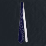 Gravata Marinho Elegante de Chiropractor Profissional Azul<br><div class="desc">Marinho de Chiropractor para profissionais.</div>