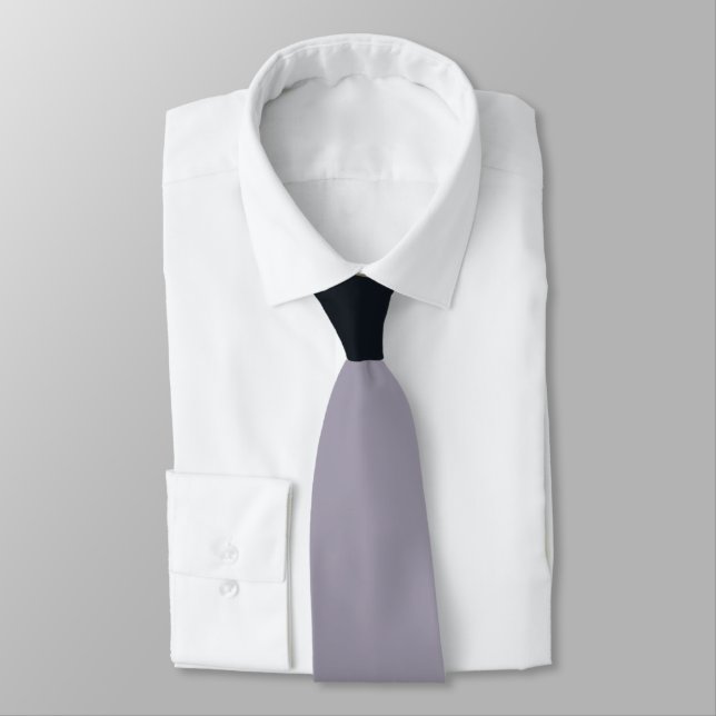 Gravata marinho lilac-zweifarbig de duas tonalidades - mar (Amarrado)