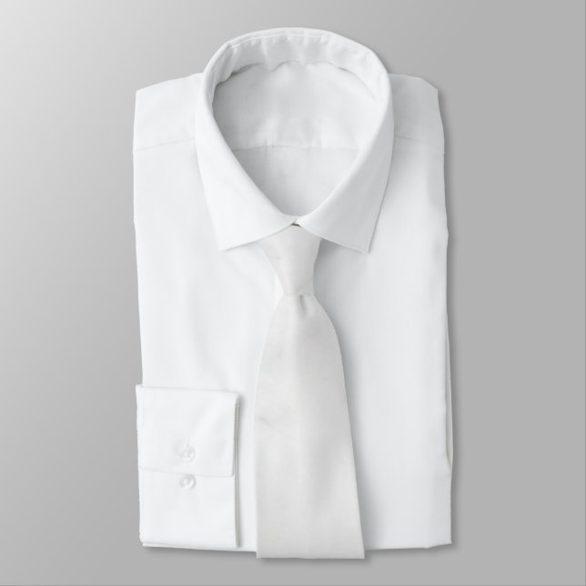 Gravata Mármore branco  (Amarrado)