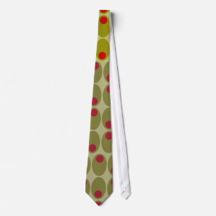 Gravata martini azeitona tie