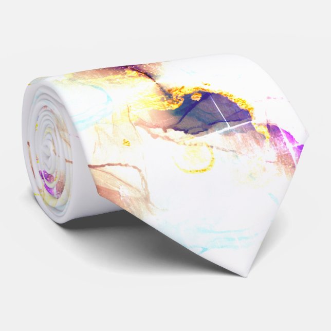 Gravata Marvellous Dusty Rose Golden Powder  Marble (Rolled)