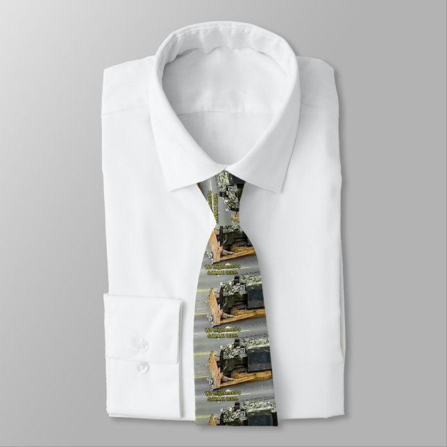 Gravata Marvin Heemeyer Killdozer Necktie (Amarrado)