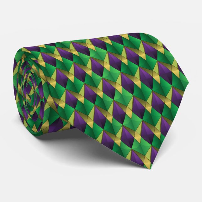 Gravata masculina de Carnaval  (Rolled)