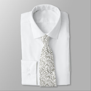 Gravata Masculina Estampa Damasko