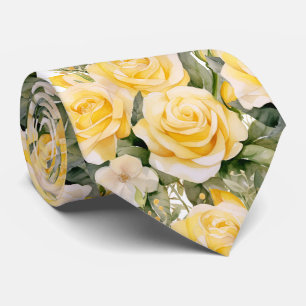 Gravata Masculina Gravata Floral para Casamento