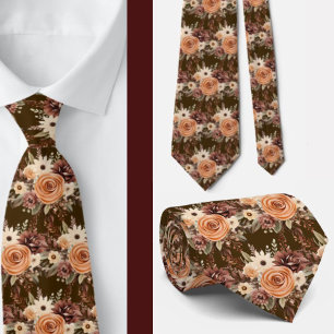 Gravata Masculina Gravata Floral para Casamento