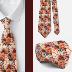 Gravata Masculina Gravata Floral para Casamento