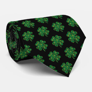 Gravata masculina St. Patrick's Clover