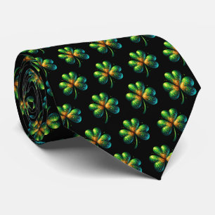 Gravata masculina St. Patrick's Clover