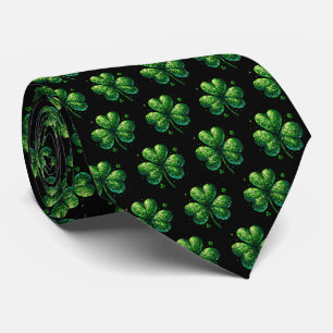 Gravata masculina St. Patrick's Clover