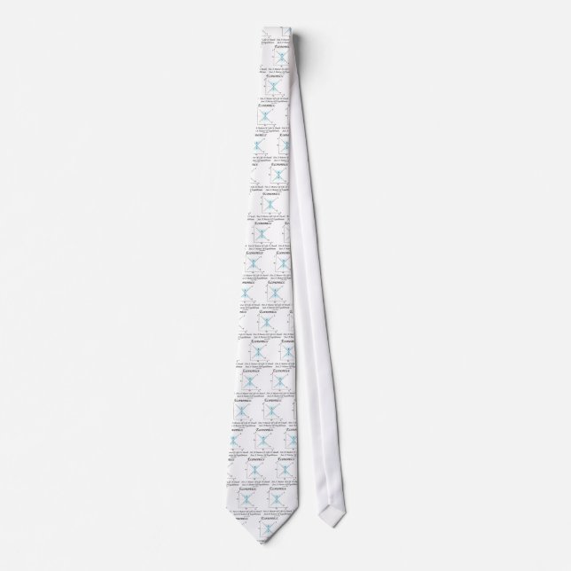 Gravata Matéria da economia não do equilíbrio da vida ou (Frente)