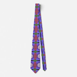 Gravata Mauve roxa e Design moderna verde