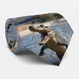 Gravata Maxilares Assustadores: Crocodilo Australiano Salt