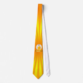 Gravata Meditating Buddha tie