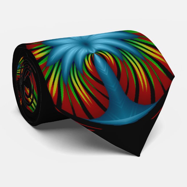 Gravata Meia-noite na arte moderna dos Oasis (Rolled)