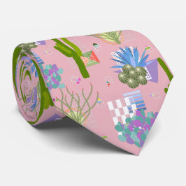 Gravata Meio século Paisagem Moderna do Deserto l Qualquer