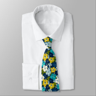 Gravata Melhor Homem Floral Tropical Único