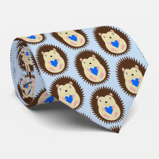 Gravata Menino Azul do Coração de Ourico-Patrão