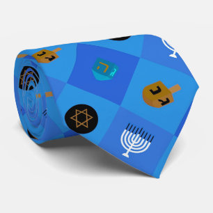 Gravata Menorah dreidels