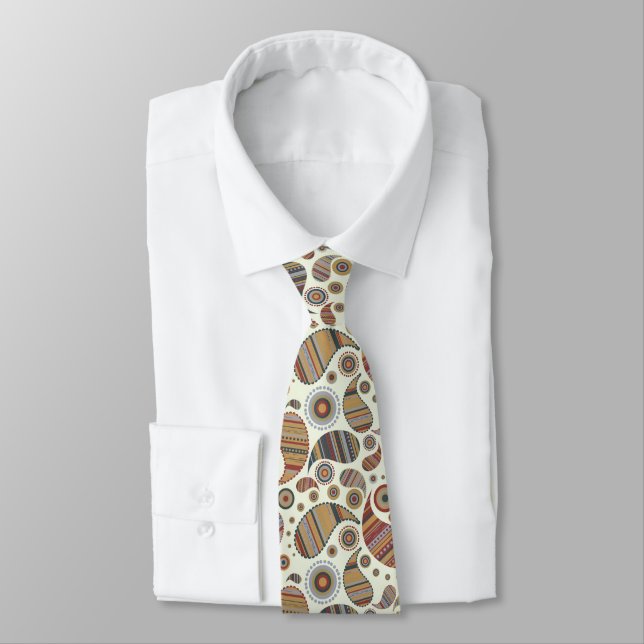 Gravata Mens Paisley Pattern Neck (Amarrado)