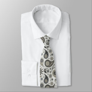 Gravata Mens Paisley Pattern Neck
