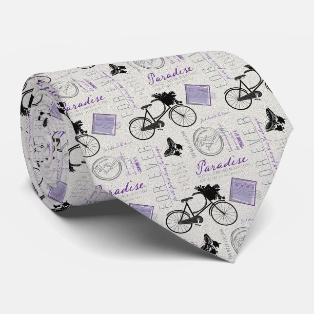 Gravata Mens Tie, Ao Redor Do Canto (Rolled)