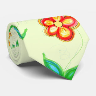 Gravata Menswear Monogrammed Flores Em Cores De Verão