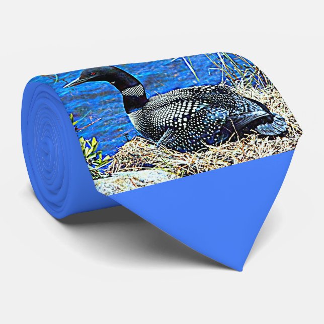 Gravata Mergulhão-do-norte da terra comum de Minnesota (Rolled)