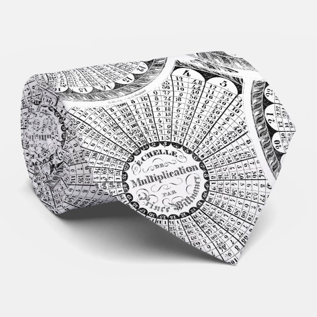 Gravata Mesa de multiplicação de Steampunk do gênio da (Rolled)