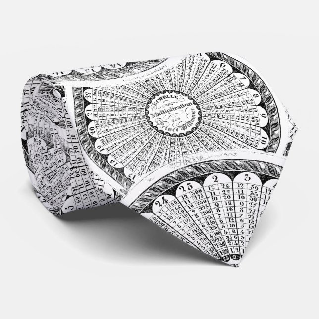 Gravata Mesa de multiplicação de Steampunk do gênio da (Rolled)