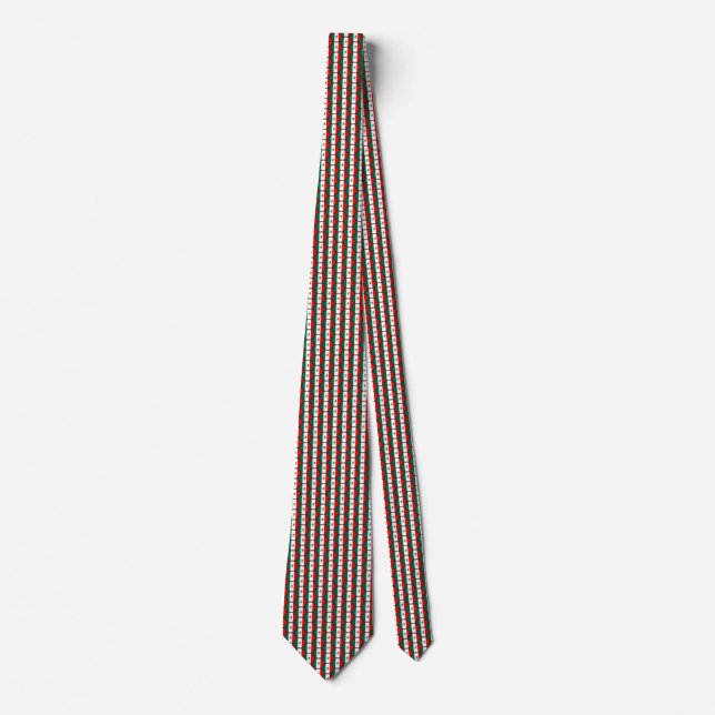 Gravata Mexico Flag Honeycomb Tie (Frente)