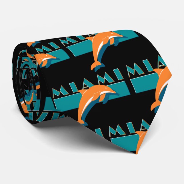 GRAVATA MIAMI 80S (Rolled)