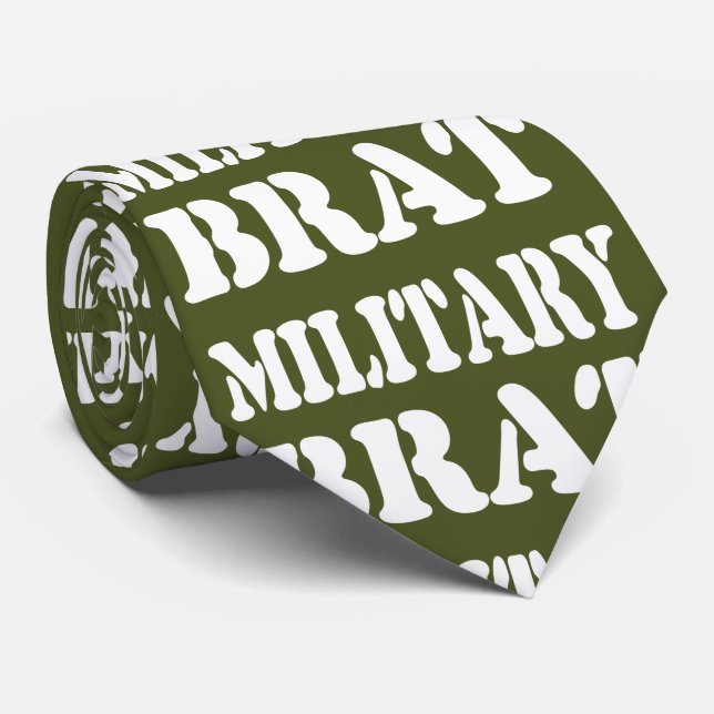 GRAVATA MILITAR BRAT (Rolled)
