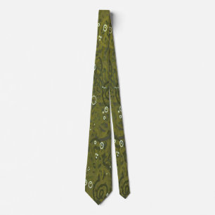 Gravata Militar Verde Musgo