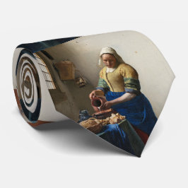 Gravata Milkmaid Johannes Vermeer