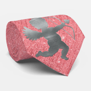 Gravata Milo Dale Rosa na Colmeia Rosa de Prata Cupida Mas