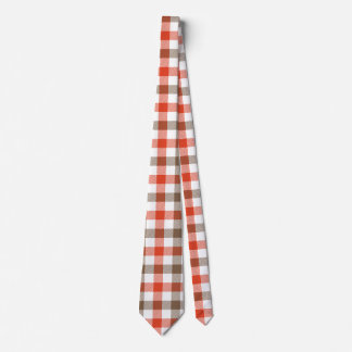 Gravata Minimalista Xadrez Pequeno Geométrico Vermelho e M