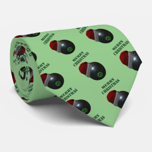 Gravata "Minimalistas Bowls Feliz Natal"