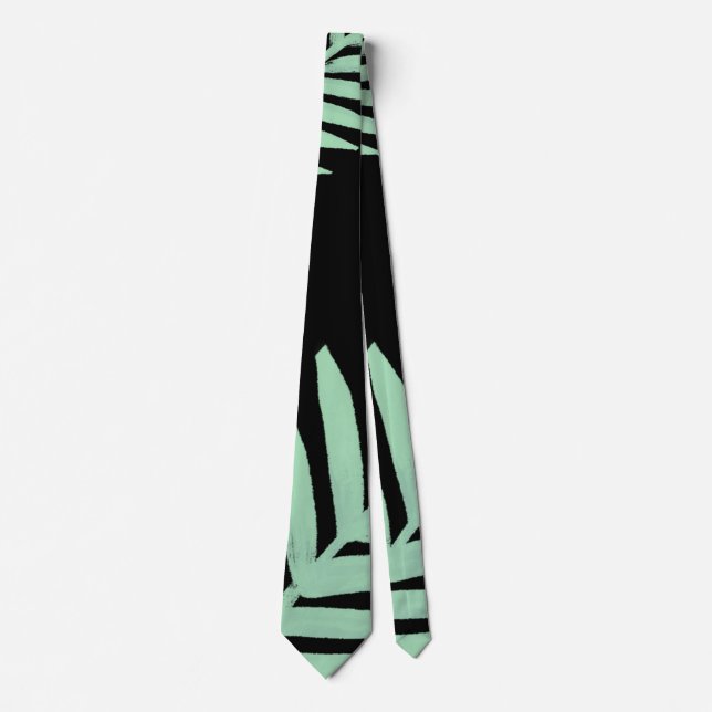 Gravata Mint Green Palm (Frente)