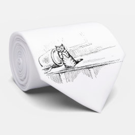 Gravata Mittens the Kitten (Gato Assustado) (Beatrix Potte