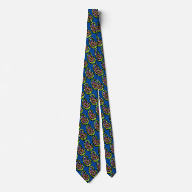 Gravata Mod Paisley Tie (Frente)