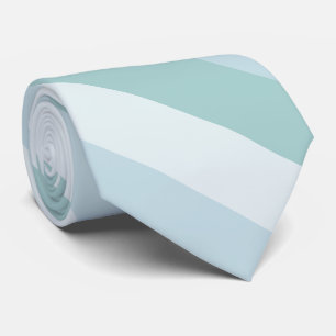 Gravata Modelo de Elegante de Bandas Verdes Azul Pastel