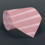 Gravata Modelo Elegante brilhante Dourado com Rosa stripin<br><div class="desc">Coletor De Modelo De Padrão Elegante Com Glitter Dourado Com Rosa stripteado.</div>
