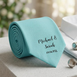 Gravata Modern Custom Solid Color Tie, Personalised 