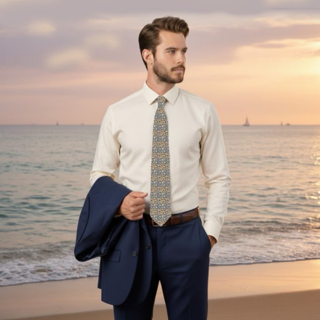 Gravata Modern geometric (Criador carregado)