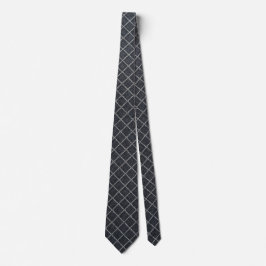 Gravata Moderno Charcoal Diamond Ligado à Rede