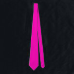 Gravata Moderno cor-de-rosa brilhante<br><div class="desc">Sempre tende cor sólida rosa quente.</div>